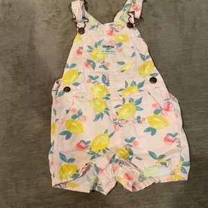 OshKosh B'gosh Kids Lemon Print Overalls